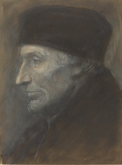 Cabeza de un Hombre con Gorro de Alphonse Legros