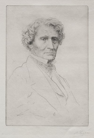 Hector Berlioz de Alphonse Legros