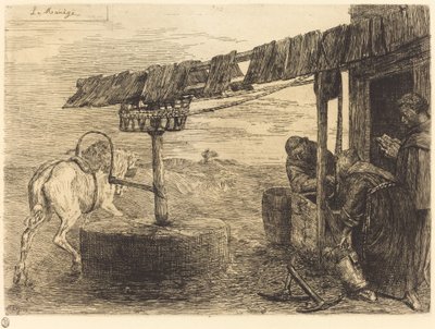 Molino impulsado por caballos de Alphonse Legros