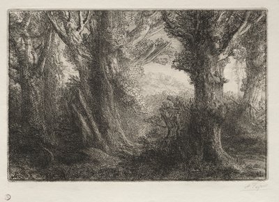 En el bosque de Conteville de Alphonse Legros