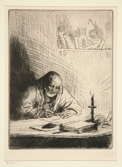El arqueólogo de Alphonse Legros