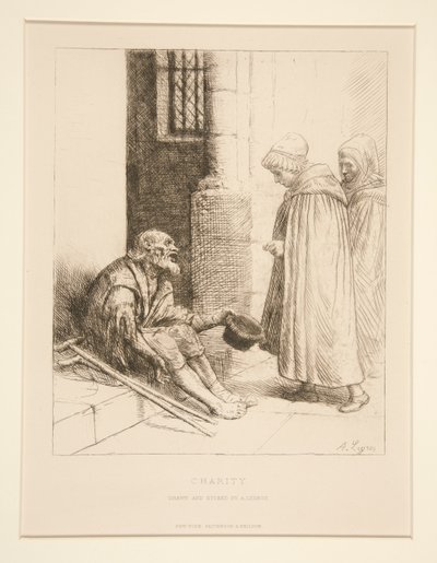 La Charité (Caridad) de Alphonse Legros