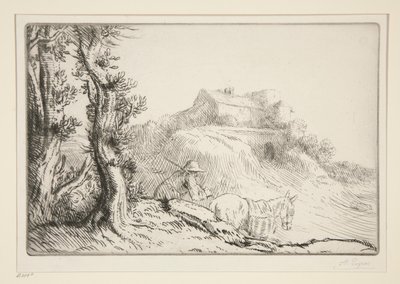 La granja en la colina de Alphonse Legros