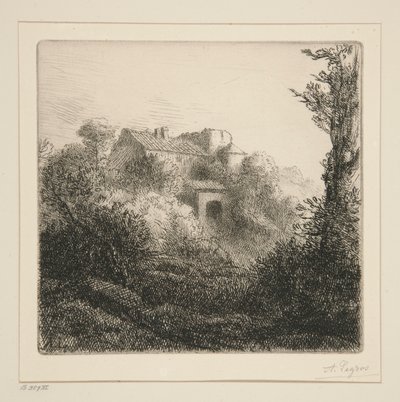 La granja en la colina de Alphonse Legros