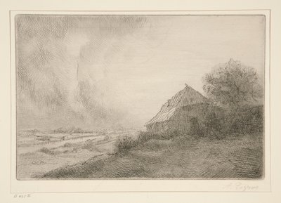 La cabaña en la colina de Alphonse Legros