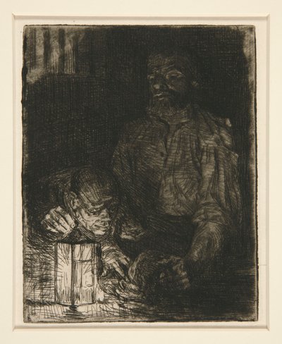 La Tete supplicie (La cabeza del ejecutado) de Alphonse Legros