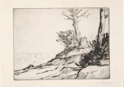 La colina de los matorrales de Alphonse Legros