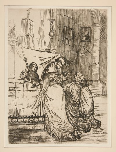 Comunión en el de Alphonse Legros