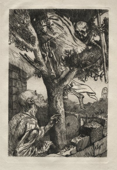 La muerte en el peral de Alphonse Legros