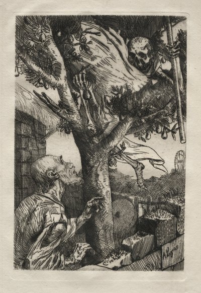 La muerte en el peral de Alphonse Legros