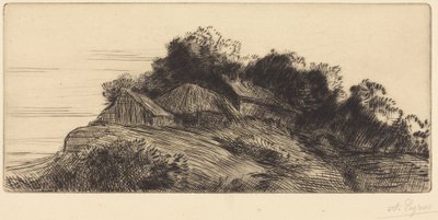 Paisaje de Alphonse Legros