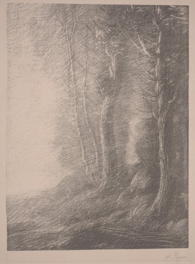 Paisaje de Alphonse Legros