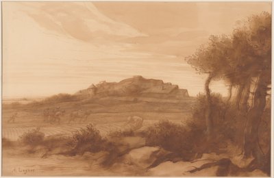 Paisaje de Alphonse Legros