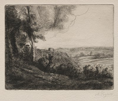 Paisaje de Alphonse Legros