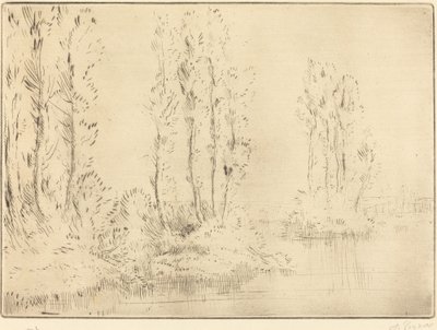 Paisaje de Alphonse Legros