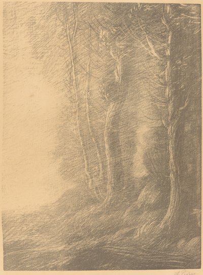 Paisaje de Alphonse Legros