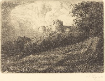 Paisaje de Alphonse Legros