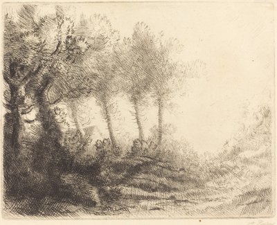 Paisaje de Alphonse Legros