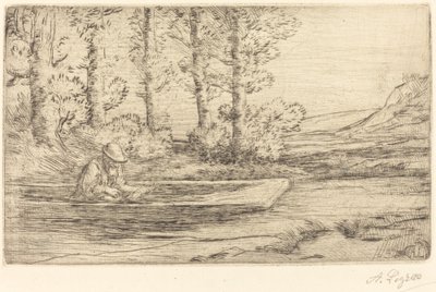 Paisaje de Alphonse Legros