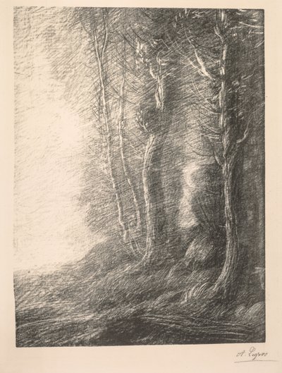 Paisaje de Alphonse Legros