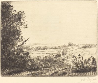 Paisaje: Camino a Horville (Paysage: Chemin d
