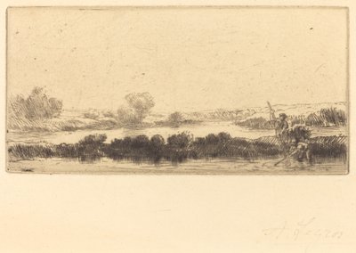 Paisaje con turbera; En el pantano de Alphonse Legros