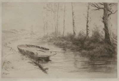 El Canal: Efecto de la mañana de Alphonse Legros