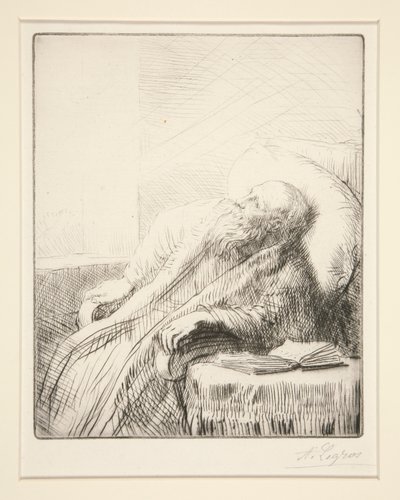 La convaleciente de Alphonse Legros