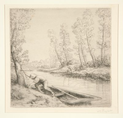mañana en el río de Alphonse Legros