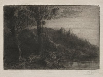Le Petit Pont de Alphonse Legros