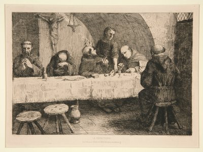 Le Refectoire (El refectorio) de Alphonse Legros
