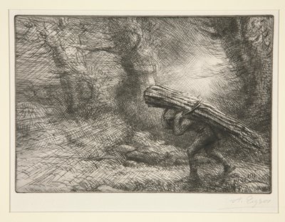 El regreso a la cabaña de Alphonse Legros