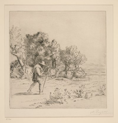 El buhonero (buhonero) de Alphonse Legros