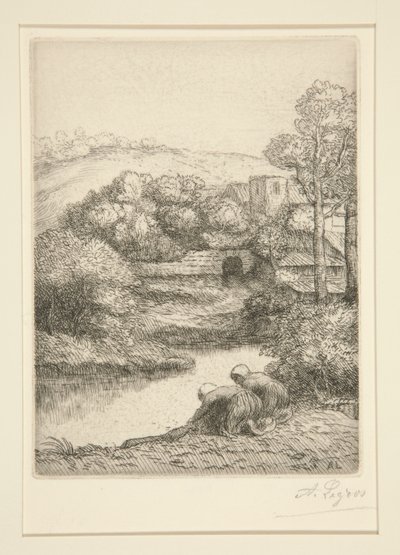 Lavadero o lavanderas de Alphonse Legros