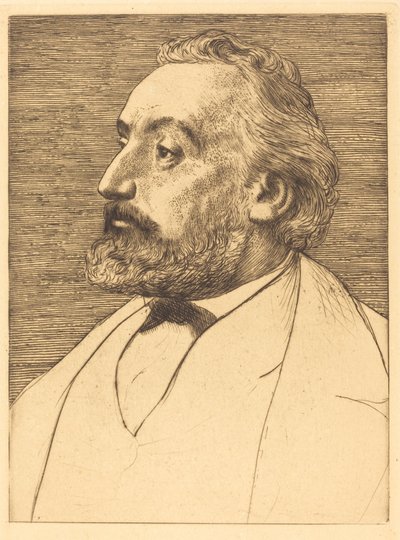 Leon Gambetta, 2da placa de Alphonse Legros