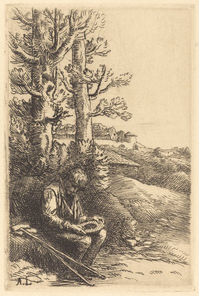 Pequeño Mendigo de Alphonse Legros