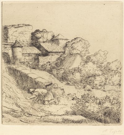 Pequeño Quemador de Hierba de Alphonse Legros