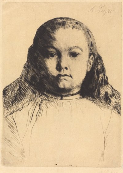 La pequeña Marie de Alphonse Legros