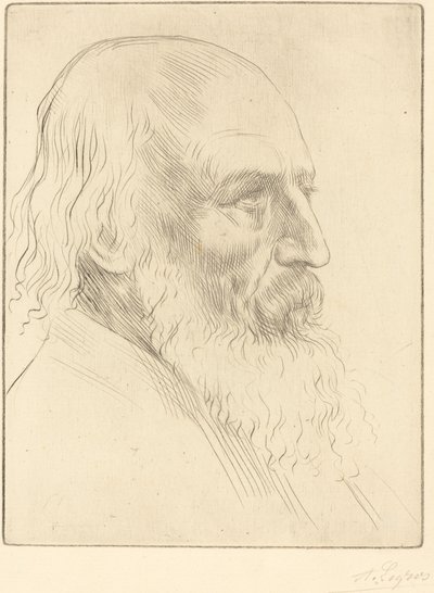 Lord A. Tennyson, 3ra placa de Alphonse Legros