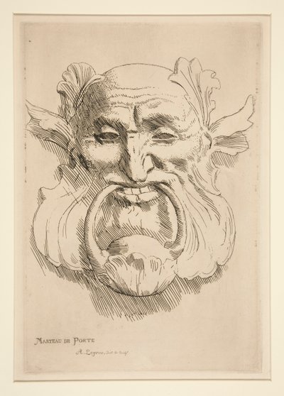 Pomo de la puerta (Puerta aldaba) de Alphonse Legros