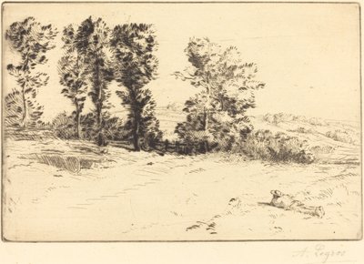 Pradera al sol de Alphonse Legros