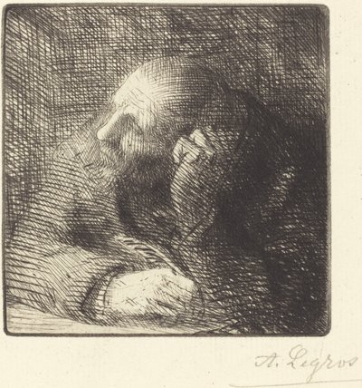 Meditación de Alphonse Legros