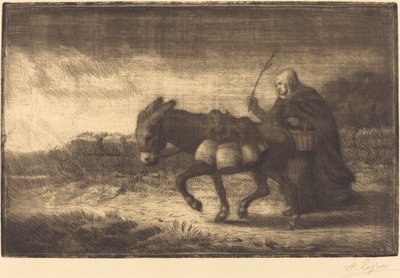 Lechera de Boulogne, 1ra placa de Alphonse Legros