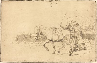Lechera de Boulogne, 1ª placa de Alphonse Legros