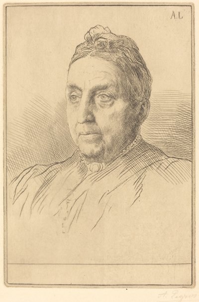 Mme. Kemp, 4ª placa de Alphonse Legros
