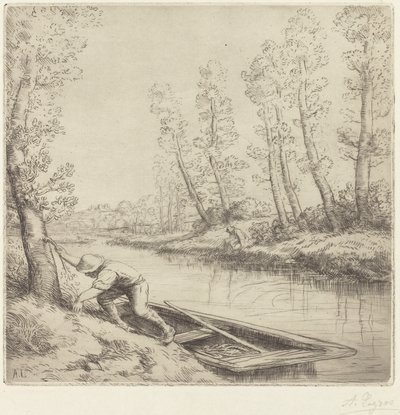 Mañana a lo Largo del Río de Alphonse Legros