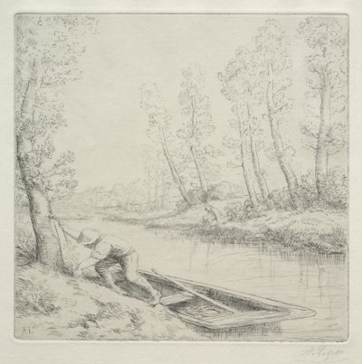 Mañana en el río de Alphonse Legros