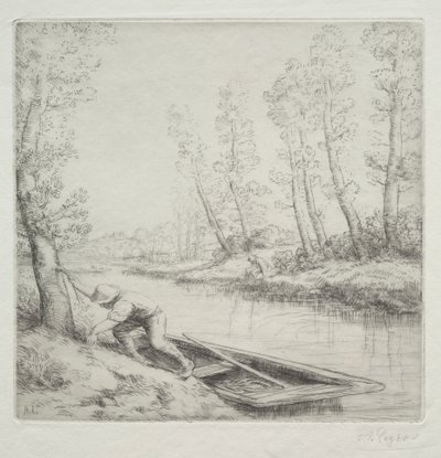Mañana en el río de Alphonse Legros