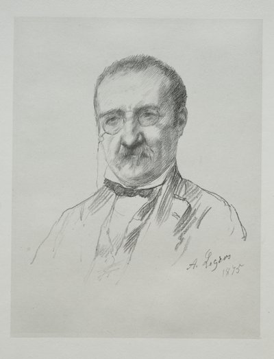 Sr. Champfleury, 1875 de Alphonse Legros