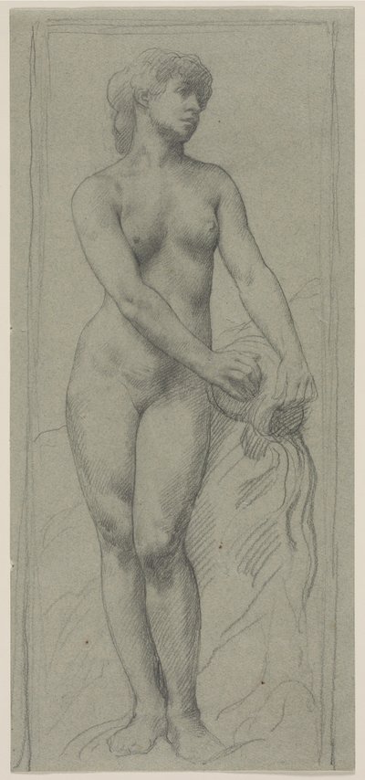 Mujer desnuda de Alphonse Legros